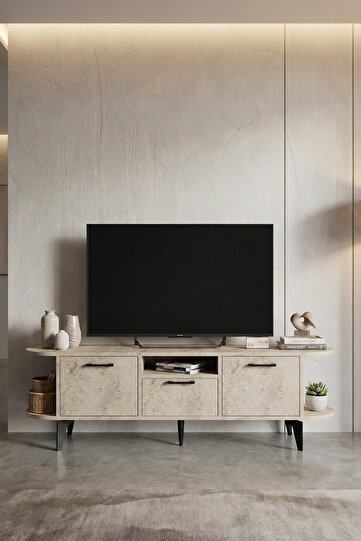 5036 · Goldfalez Mira TV Sehpası Suntalam Ekru