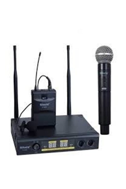 König K-402 El + Yaka Uhf Kablosuz Mikrofon Seti