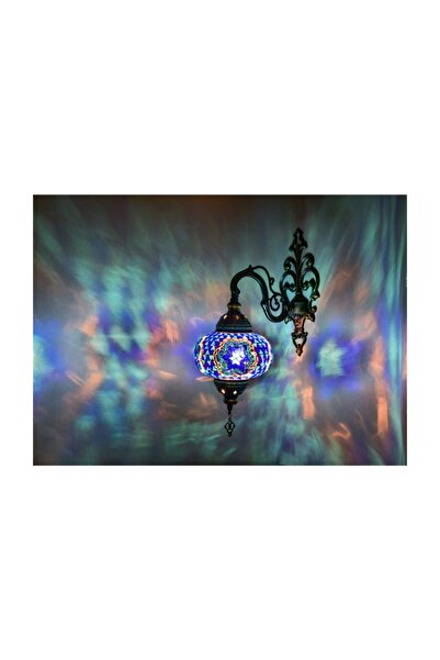 GiftlandCollection Duvar Aplik Otantik Mozaik Lamba