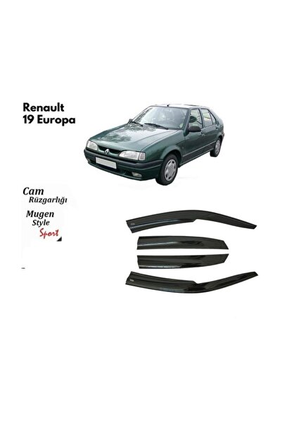 Mugen Renault Reno-19  Cam Rüzgarlığı 4'lü