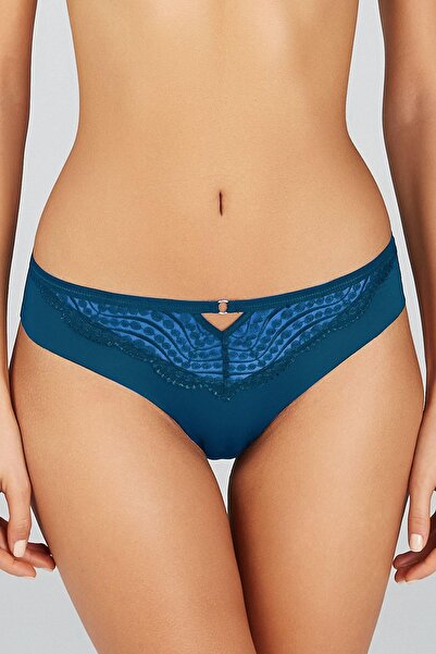 Kom Motifli Mikro Kadın Slip Külot Vegas Bikini