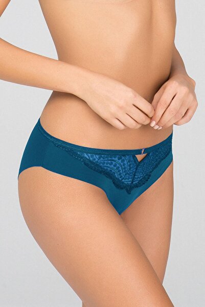 Kom Motifli Mikro Kadın Slip Külot Vegas Bikini