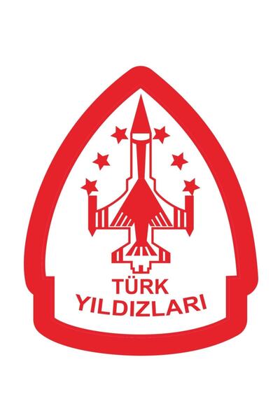 Sticker Fabrikası نجوم تركيا سولو تركيا سولوتورك F16 ملصق العلم التركي 30x23....