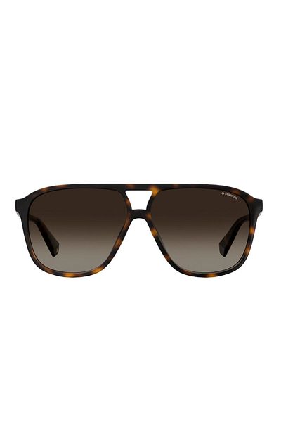 Polaroid Men's Oval Sunglasses