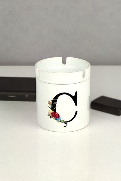 Hediyelen Letter C Άοσμο τασάκι