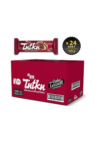 Eti 100g x 24 Pieces Passion Cocoa Mosaic Biscuits