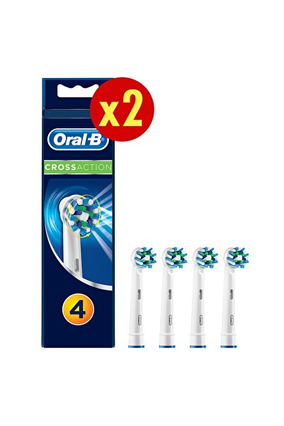 Oral-B Diş Fırçası Yedek Başlığı Cross Action 8 Adet