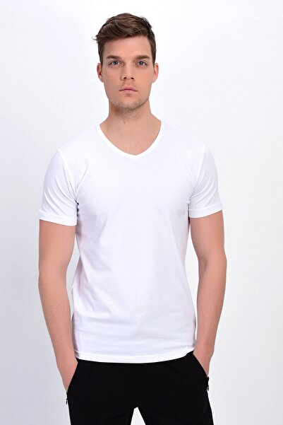 DYNAMO T-Shirt - Weiß - Regular Fit