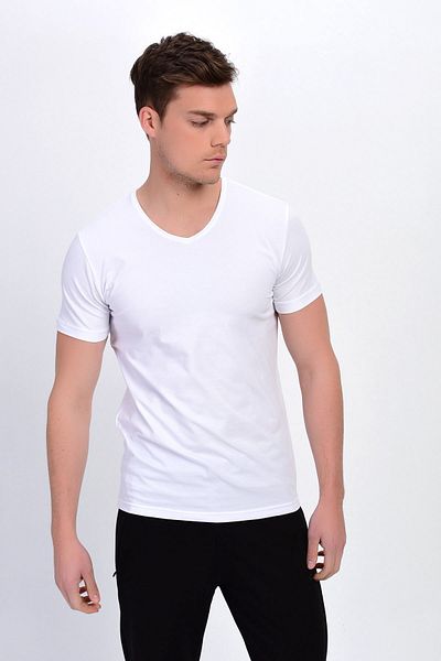 DYNAMO T-Shirt - Weiß - Regular Fit