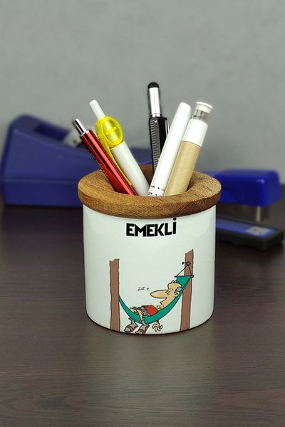 Hediyelen Retired Ceramic Pen Holder