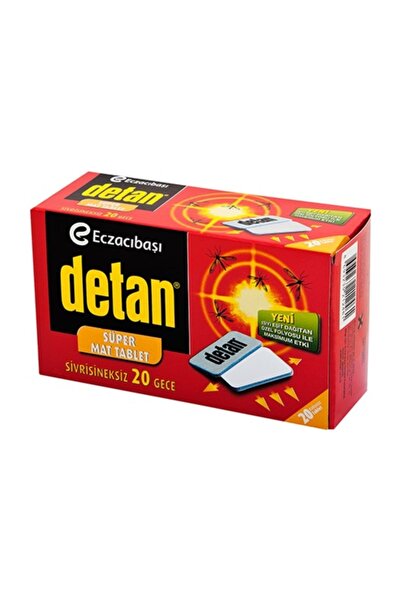 Detan Mat Tablet Yedek Sineksavar