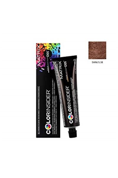 Matrix Medium Brown Color Insider Saç Boyası 5wm 5.38