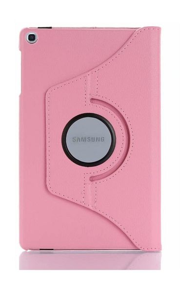 UnDePlus Samsung Galaxy Tab A 10.1 (2019) T510 T515 T517 Case 360 Rotatable Stand Case Light Pink