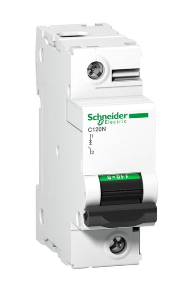 Schneider Electric A9n18358 C120n 1faz 100amper 10ka C Tipi Otomatik Sigorta ...