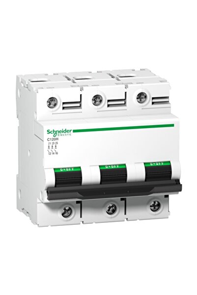 Schneider Schneider A9n18470, 125 Amper, 3 Fazlı, C Tipi, Otomatik Sigorta, 15 Ka, C125x3