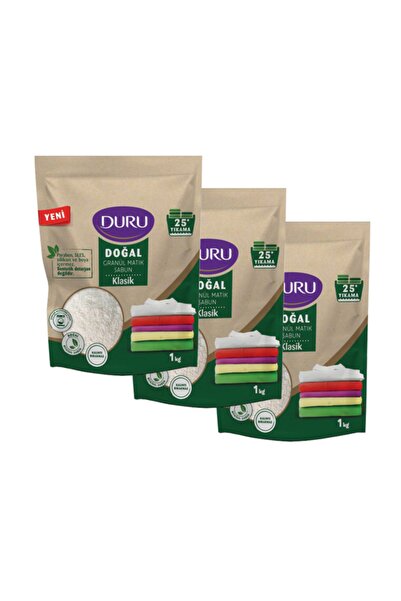 Duru Doğal Granül Matik Sabun Klasik 1 Kg X 3 Adet