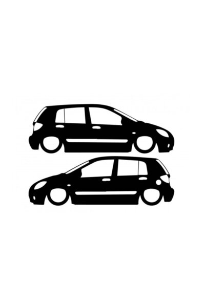 TSC ملصق سيارة Hyundai Getz المفلطح