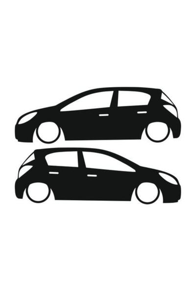 TSC Opel Corsa D Carcasă oblică Autocolant Butterfly Glass Paste