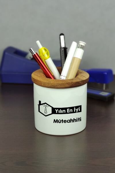 Hediyelen Κεραμική θήκη για στυλό Καλύτερη Εκτελεστική Επιχείρηση της Χρονιάς