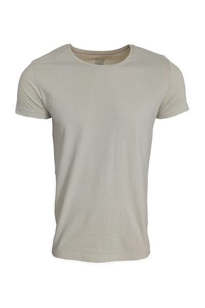 Raf Coll Μπλουζάκι Unisex Basic Stone Color