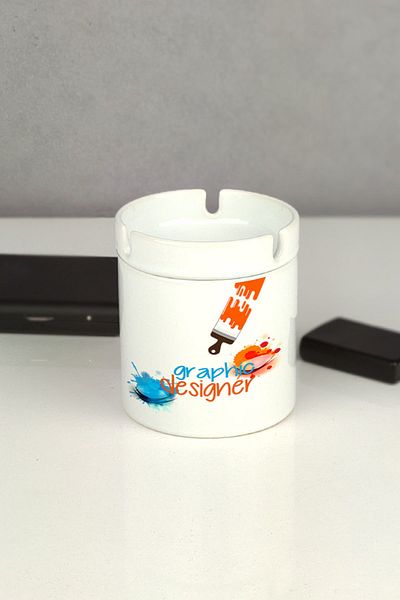 Hediyelen Γραφικός σχεδιαστής άοσμο τασάκι