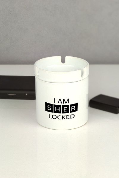 Hediyelen Είμαι Sherlocked άοσμο τασάκι
