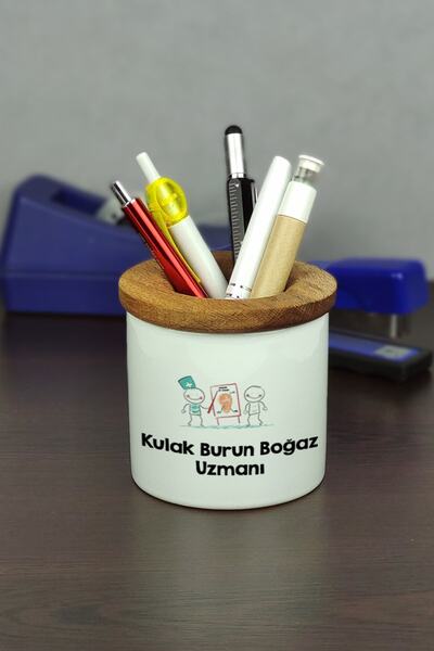 Hediyelen Suport pentru stilou din ceramică pentru urechi, nas și gât