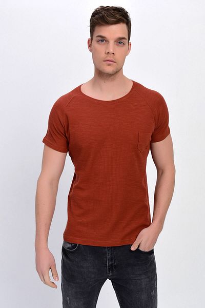 DYNAMO T-Shirt - Orange - Slim Fit