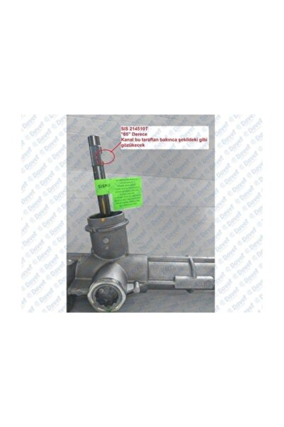 SİSMAK Direksiyon Kutusu Fiat Egea Rot Basli Eps -2014014, 52014014, 52014014*,