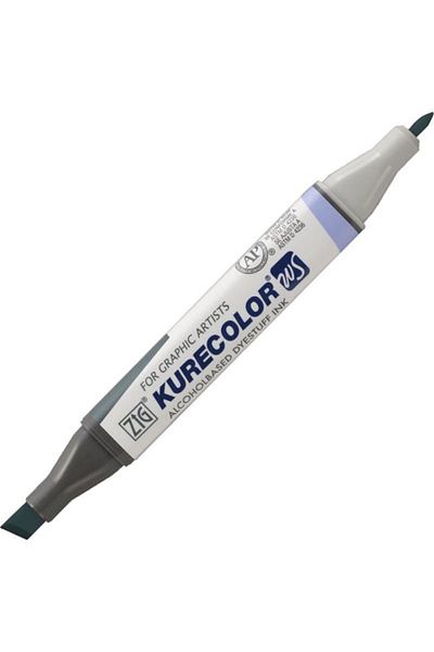 Zig Kurecolor Twin S Graphic Drawing Pen 842 Green Gray 2
