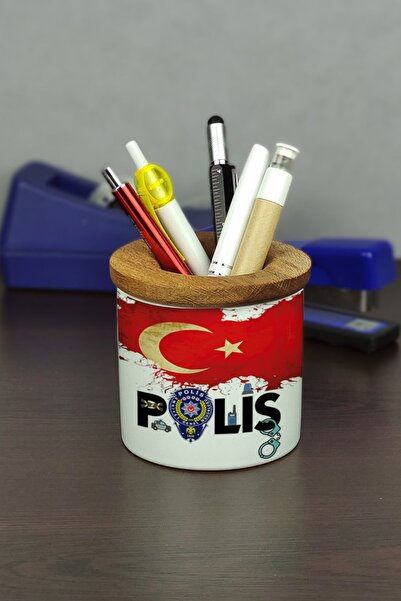 Hediyelen Керамичен държач за химикалки Police