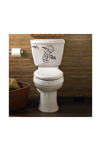 TSC Стикер за тоалетна чиния „Палав дете“