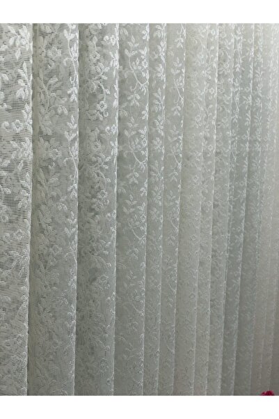 Esse Home Özel Örme Dokulu Dantel Tül Perde & Kruvaze Perde, 500x260, Sık Pil...
