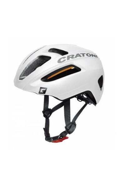 Cratoni Kask Yol Ve Mtb C-pro Beyaz-siyah M-l
