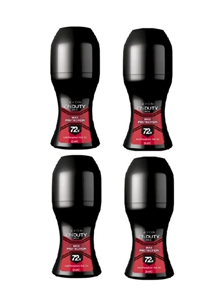 AVON On Duty Max Protection Erkek Antiperspirant Roll On Deodorant Dörtlü