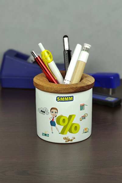 Hediyelen Suport pentru stilou din ceramică Ssss