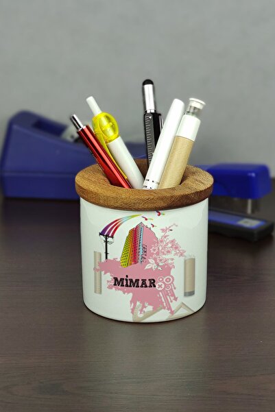 Hediyelen Suport pentru stilou din ceramică Mimar