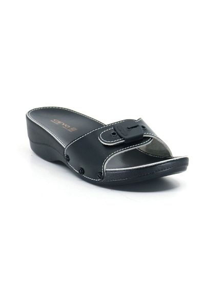 Ceyo Minelli Heeled Buckle 4 Color Orthopedic Women's Slippers