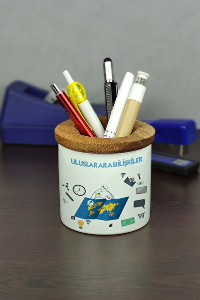 Hediyelen Suport pentru stilou din ceramică pentru relații internaționale