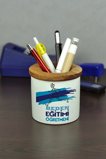 Hediyelen Suport pentru stilou din ceramică pentru profesor de educație fizică