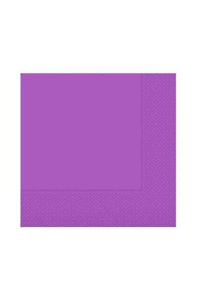 Parti Furyası Plain Purple Napkin