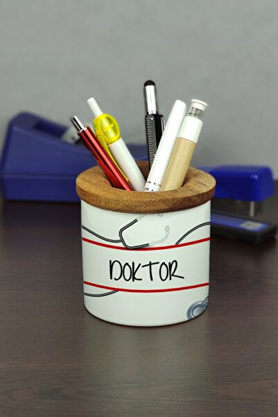 Hediyelen Керамичен държач за химикалки Doctor