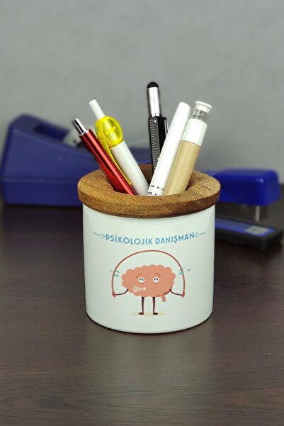 Hediyelen Suport pentru stilou din ceramică pentru consultanți psihologici