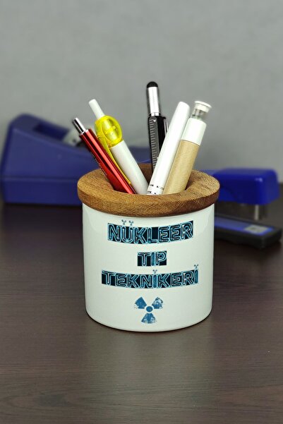 Hediyelen Suport pentru stilou din ceramică pentru tehnician de medicină nucl...