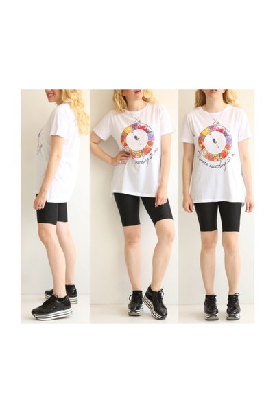 Modaonna Burçlar Desenli T-shirt