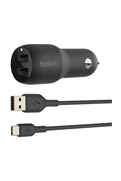 Belkin 24w Type-c Araç Şarjı Siyah
