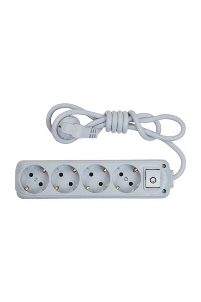 Almera مقبس أرضي مع 4 مفاتيح مدعمة للحماية من التيار 1.5 Mt