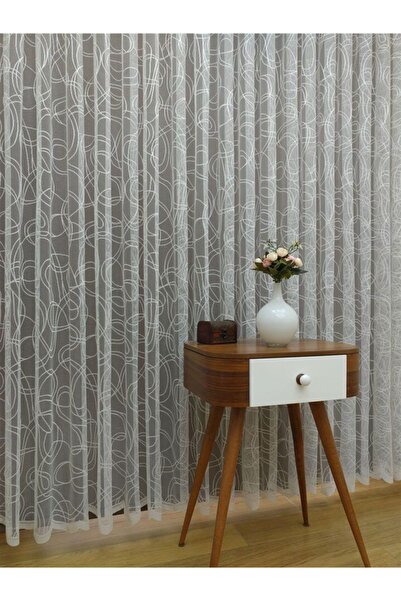 Esse Home Спортивний візерунок, французька мереживна тюлева штора, 350x250, щ...