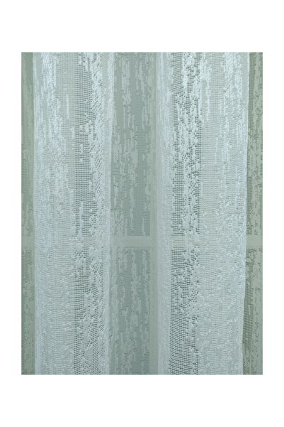 Esse Home Perdea din tul tricotat cu model, 100% originală, 550x260, pliuri d...