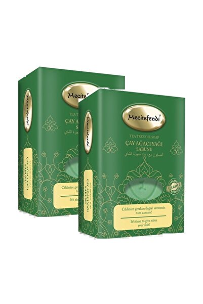 Mecitefendi 2 قطعة صابون زيت شجرة الشاي 150 جرامسلسلة خاصة